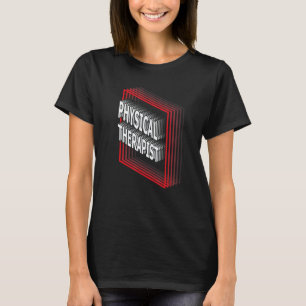 T-shirt Titre d'emploi de physiothérapeute Appréciation Ré