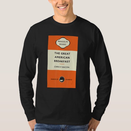 T-shirt Titre du livre The Great American Breakfast Chris (Devant)