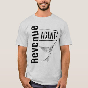 T-shirt Titre du travail de l'agent de produit