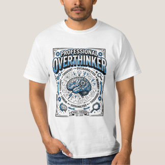 T-shirt Titre : Surpenseur Professionnel | Anatomie Rétro