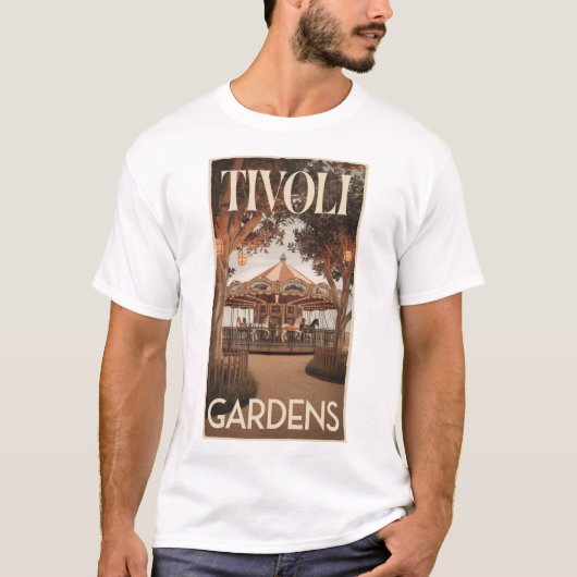 T-shirt Tivoli Garden (Devant)
