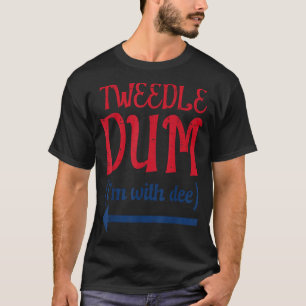 T-shirt Tle Dum Avec Dee Costume Assorti Halloween Hommes