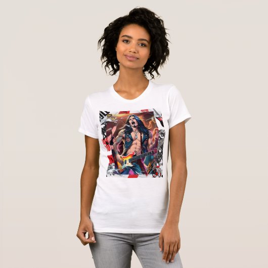 T-shirt TLES Woman's Original Design Animé Tee (Devant entier)