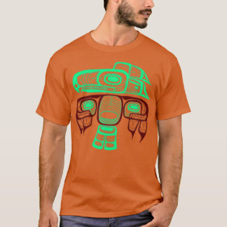 T-shirt Tlingit de style amérindien