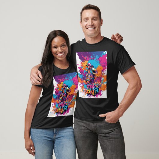 T-shirt TMS COLORPALOOZA : Édition Vibes Graffiti (Unisexe)
