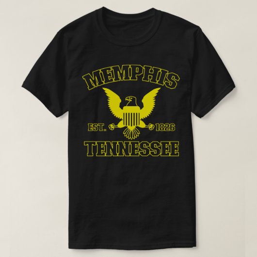 T-shirt TN Memphis Tennessee Memphis (Design devant)