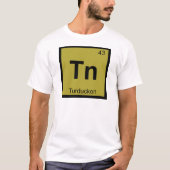 T-shirt Tn - Symbole de chimie d'action de grâces de Turdu (Devant)