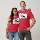T-shirt TNR Cat Secourt Piège Neuter Retour Adopter T-Shir (Unisexe)