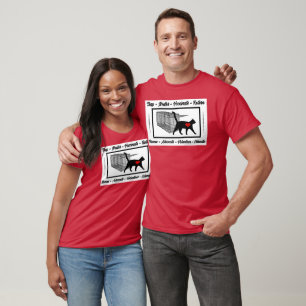 T-shirt TNR Cat Secourt Piège Neuter Retour Adopter T-Shir