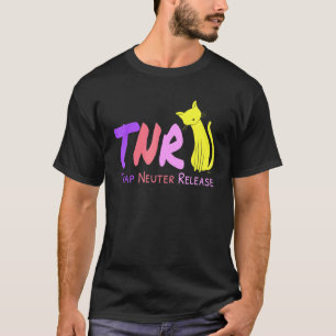 T-shirt Tnr Piégeage Stérilisation Remise en Liberté Félin