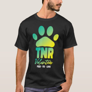 T-shirt TNR TNR Volontaire Alimentation Réparer l'amour 2