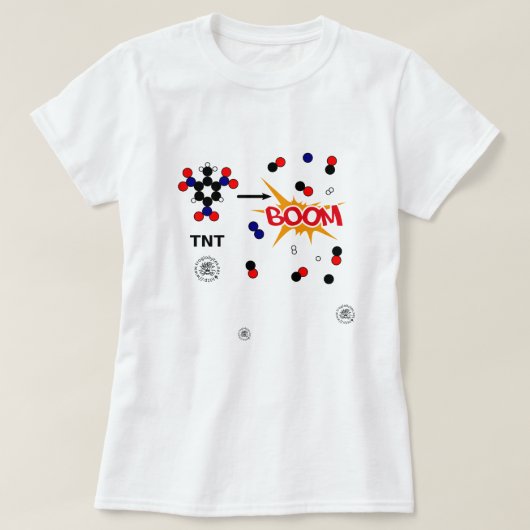 T-SHIRT TNT->BOOM (Design devant)
