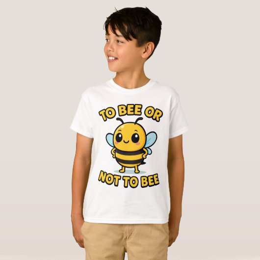 T-shirt To bee or not to bee (Devant entier)