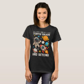 T-shirt To Sophomore And Beyond Astronaut Funny Back To Sc (Devant entier)