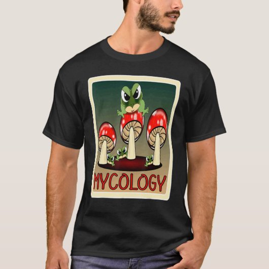 T-SHIRT TOADSTOOL MYCOLOGY (Devant)