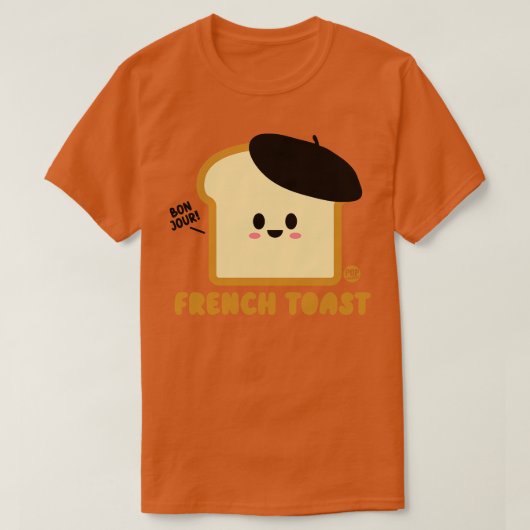 T-SHIRT TOAST FRANÇAIS (Design devant)