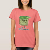 T-shirt Toast Hipster de l'Avocado lunettes de poils grais (Devant)