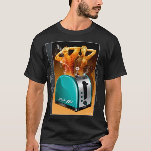 T-shirt Toast pour deux (Devant)