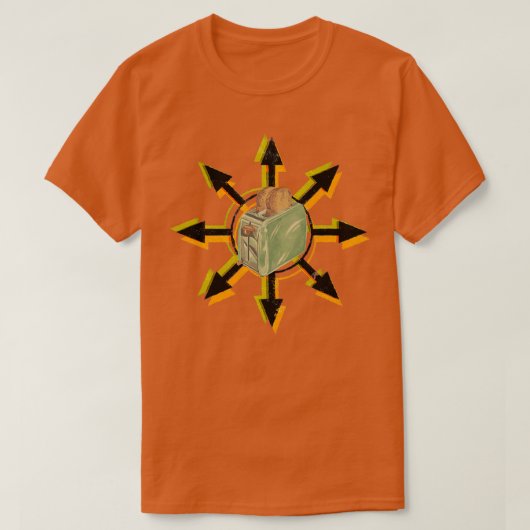 T-shirt Toaster Chaos (Design devant)