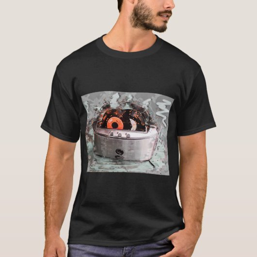 T-shirt Toaster Grill Style Rétro Tee (Devant)