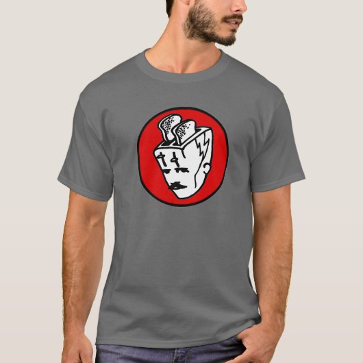 T-shirt Toasterhead Tesla Red2 (Devant)