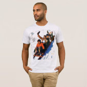 T-shirt Tobagganing (Devant entier)