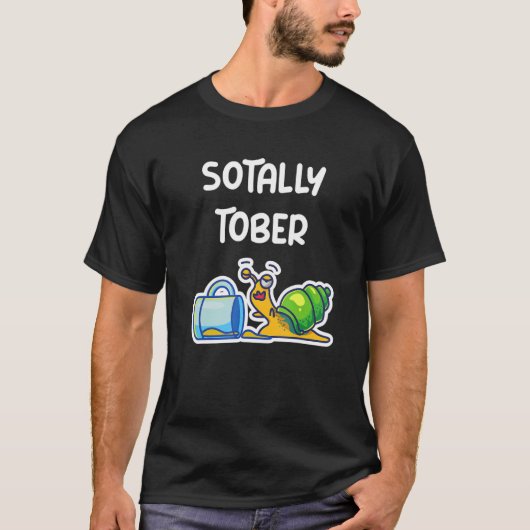 T-shirt TOBER SOTALEMENT Sac à alcool à bière à boire Coll (Devant)