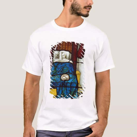 T-shirt Tobias et Sarah dans le lit (Devant)