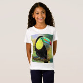 T-shirt Toco Toucan Bird Kids (Devant entier)