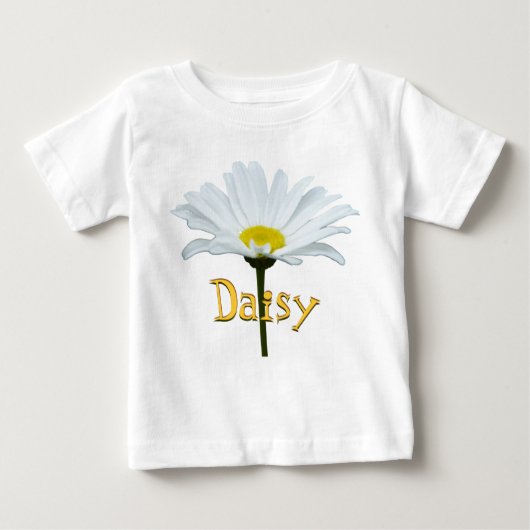 T-shirt Toddler Daisy Personnaliser Chemise bébé D (Devant)