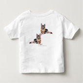 T-Shirt : Toddler / German Shepherd (Achterkant)
