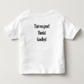 T-shirt Toddler Thanksgiving (Dos)