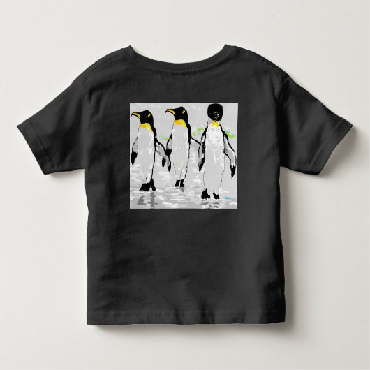 T-Shirt Toddlers - Pinguïns (Achterkant)