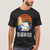 T-shirt Toe Bean Kick Cat Tee Cute Kitty Cat (Devant)