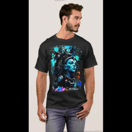 T-Shirt Toekomst Verleden op Zwart