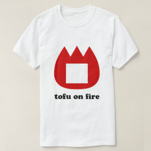 T-shirt 📛 tofu en feu
