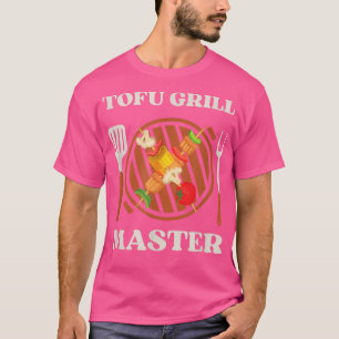 T-shirt Tofu Grill Master Pour Vegan & Vegetariens qui aim