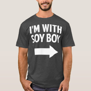 T-shirt Tofu Lait de Soja Végétalien Végétarien Troll Humo