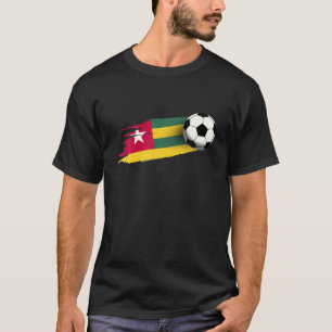 T-shirt Togo Flag Jersey Togolese Soccer Team Togolese
