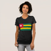 T-shirt Togo - Produits Drapeaux (Devant entier)