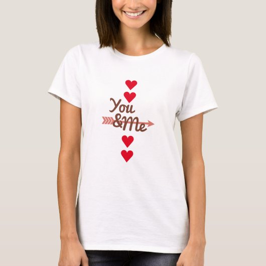 T-shirt toi et moi (Devant)