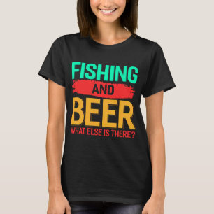 T-shirt Toi et moi allons pêcher dans le noir