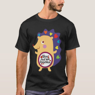 T-shirt Toi et moi pour toujours Unique Love Design avec