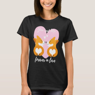 T-shirt Toi Et Moi, Toujours Amoureux Valentine Couple Cor