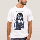 T-shirt Toile Abstraite (Devant)