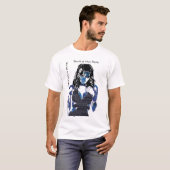 T-shirt Toile Abstraite (Devant entier)
