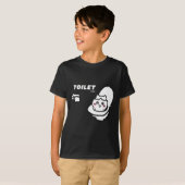 T-shirt Toilet Time Chikawa Meme Tee  (Devant entier)