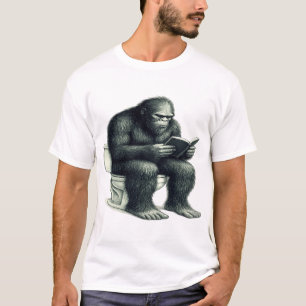 T-shirt Toilette Bigfoot