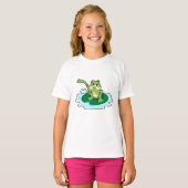 T-shirt Toilette de grenouille (Devant entier)
