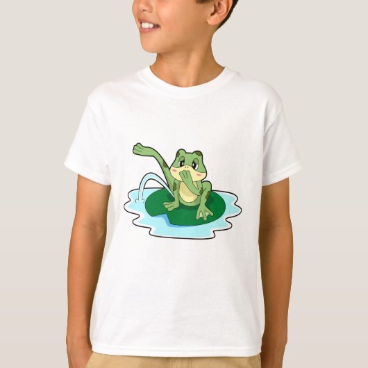 T-shirt Toilette de grenouille (Devant)